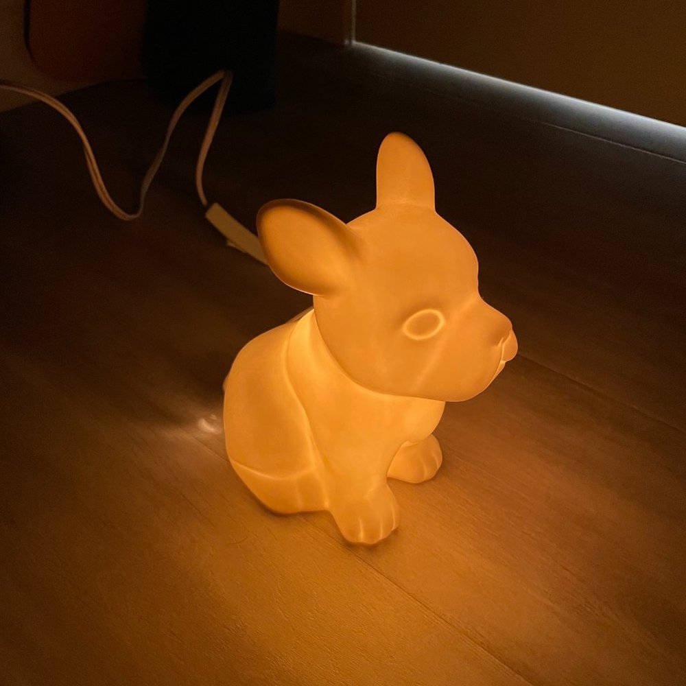 Dog night light